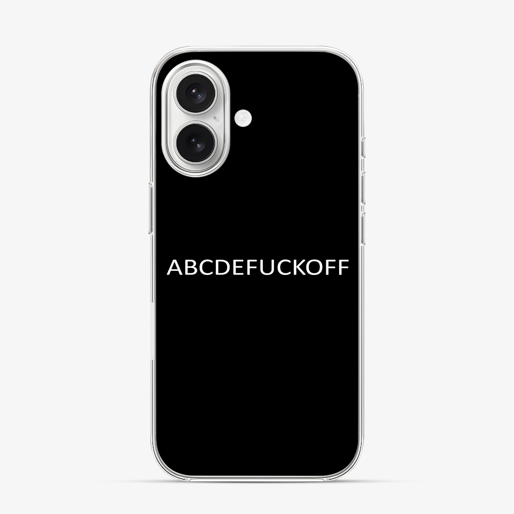ABCDEF**K iPhone 17 Case