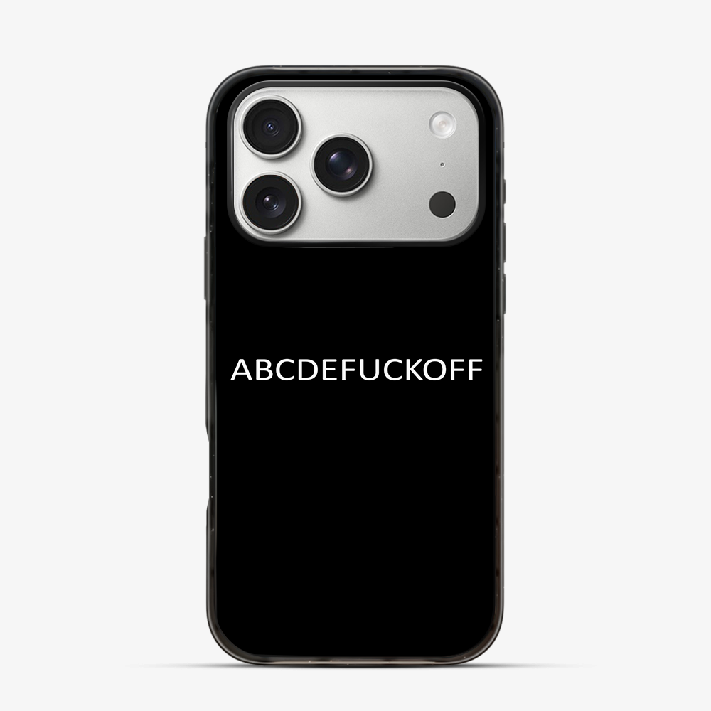 ABCDEF**K iPhone 17 Pro Max Case