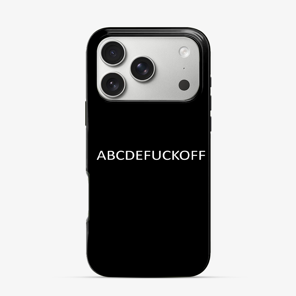 ABCDEF**K iPhone 17 Pro Max Case