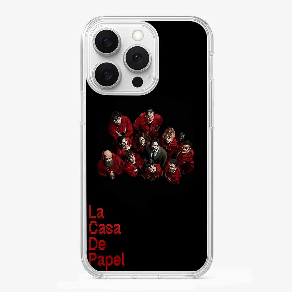 La Casa De Papel Phone Case | Money Hiest Glass Case