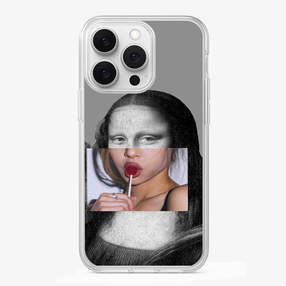 La Mona Lisa Phone Case Glass Case