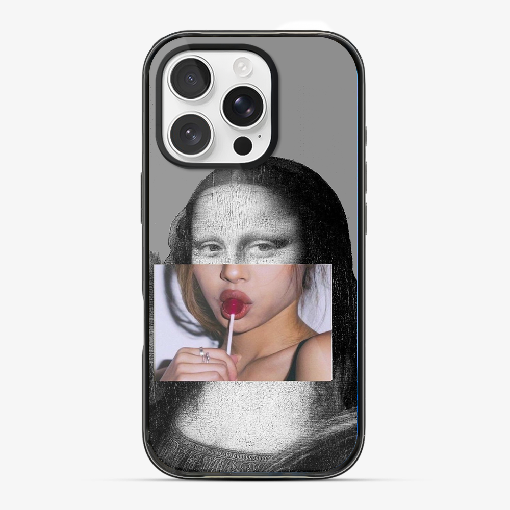 La Mona Lisa Phone Case Anti Yellow Silicone Case