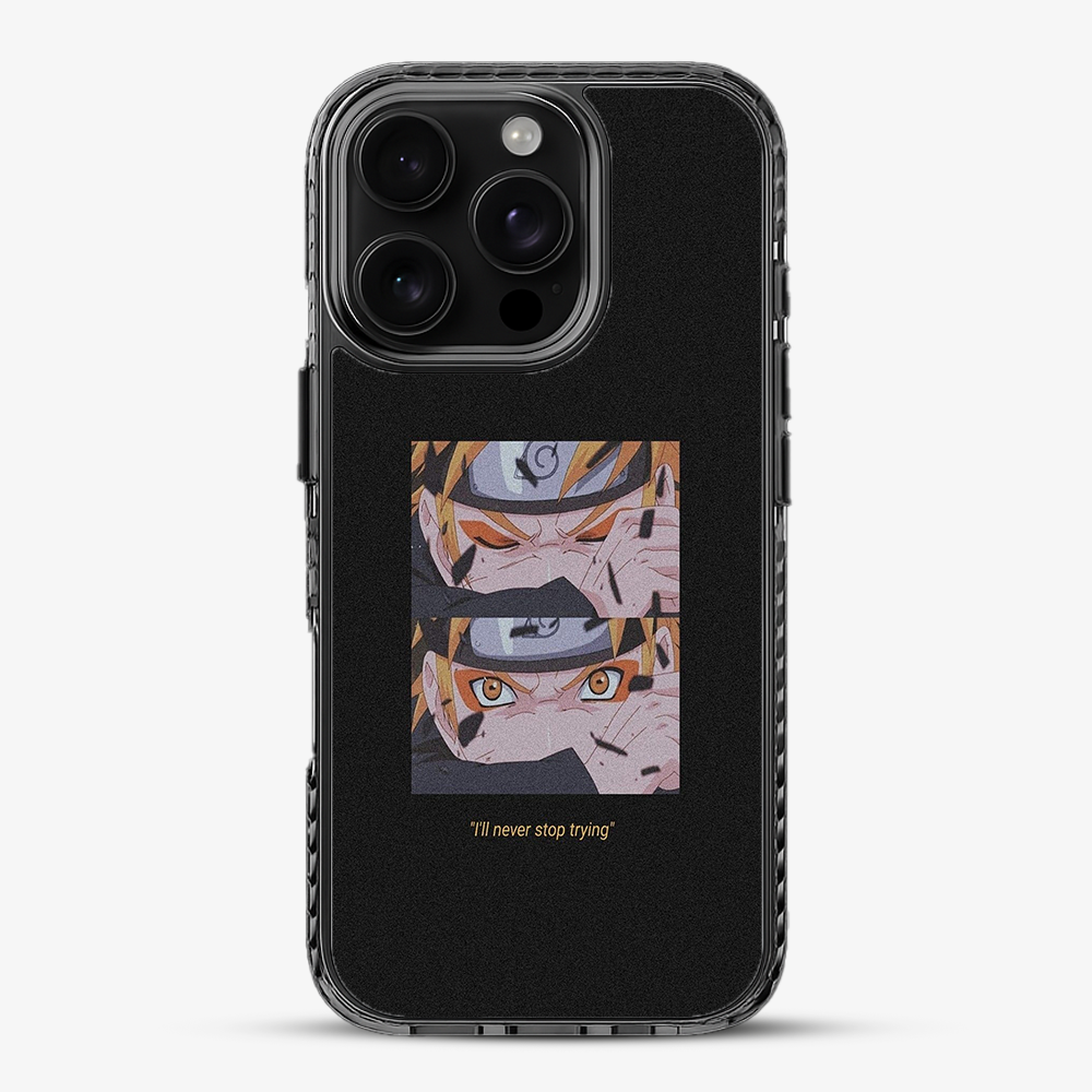 Anime Naruto Never Stop Trying Stride 2.0 Case