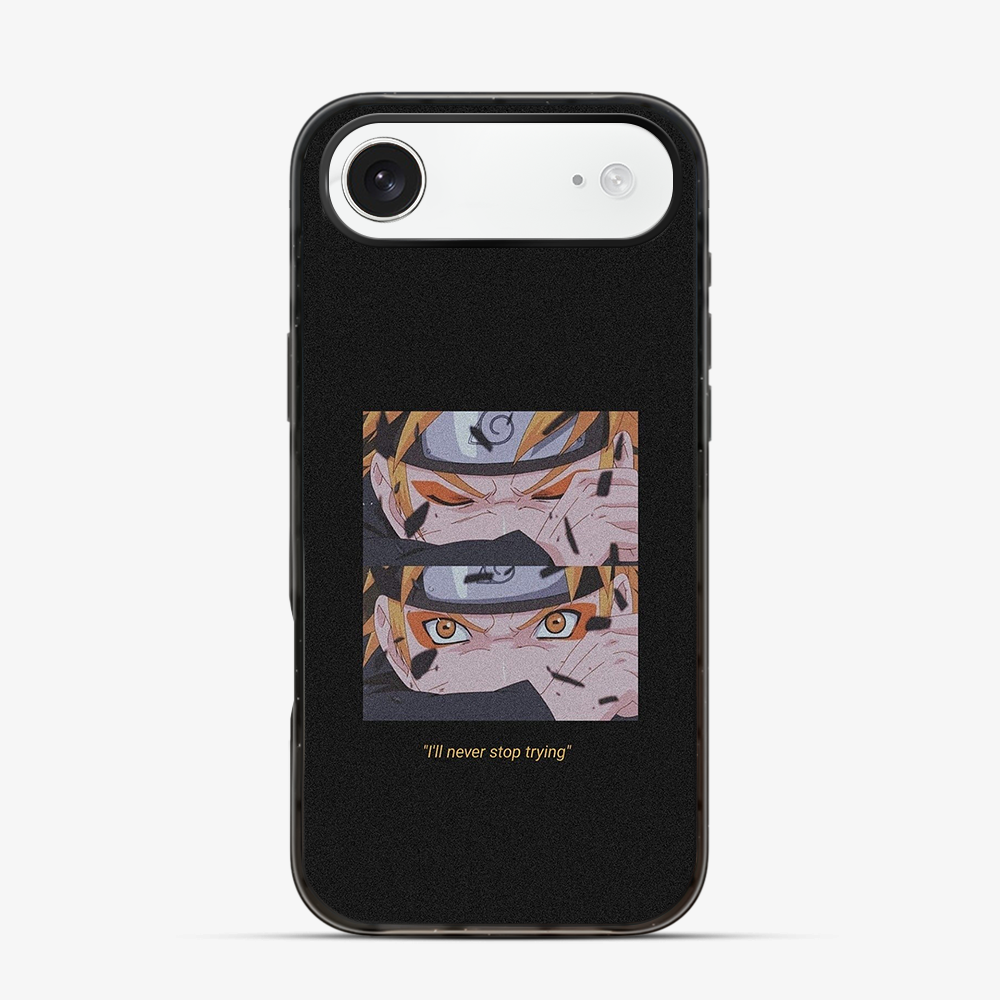 Anime Naruto Never Stop Trying iPhone Air Case