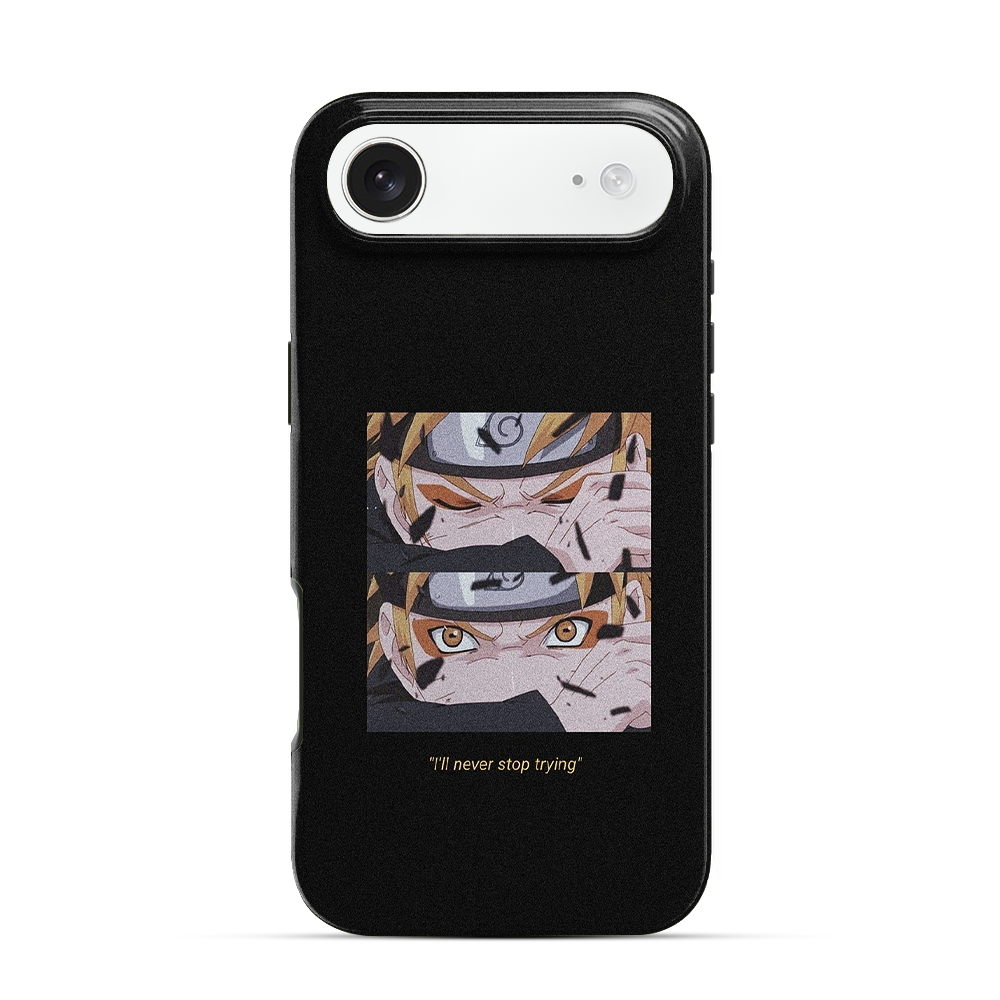 Anime Naruto Never Stop Trying iPhone Air Case