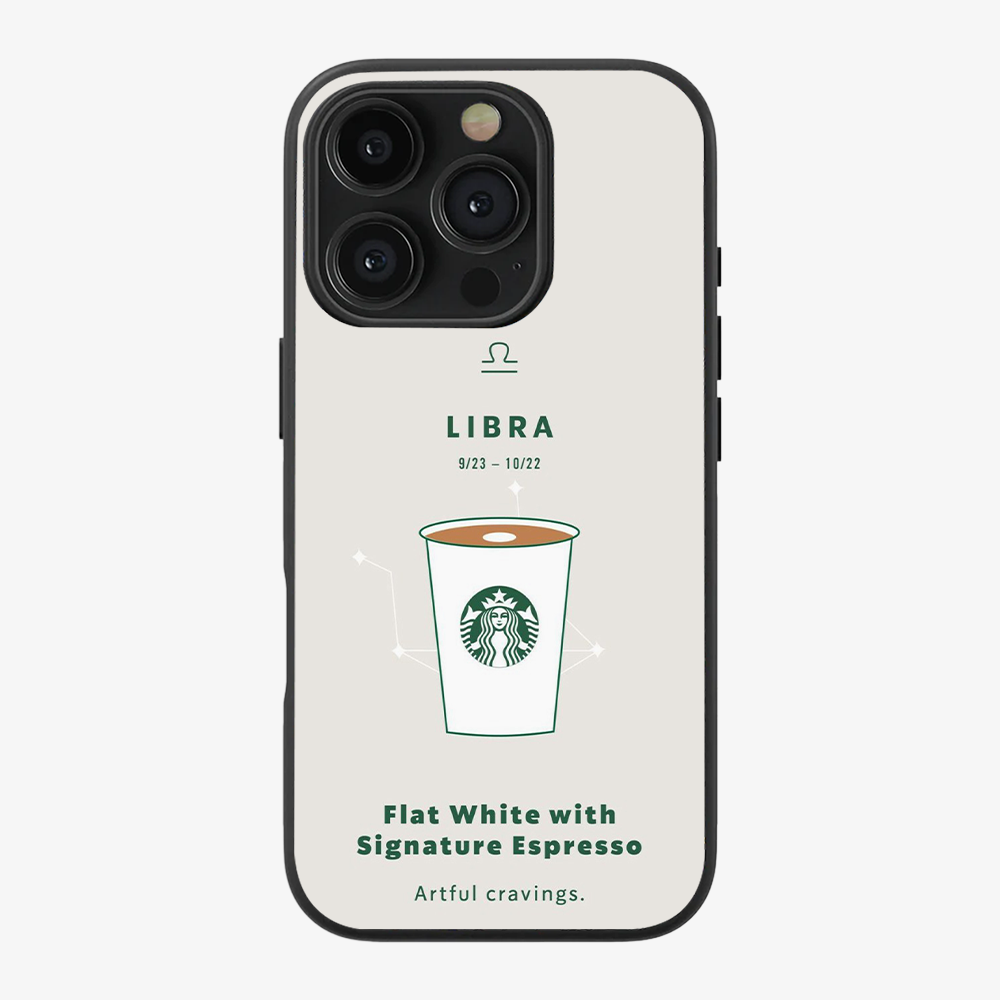 Libra Phone Case | Starbucks Clear Silicone Case