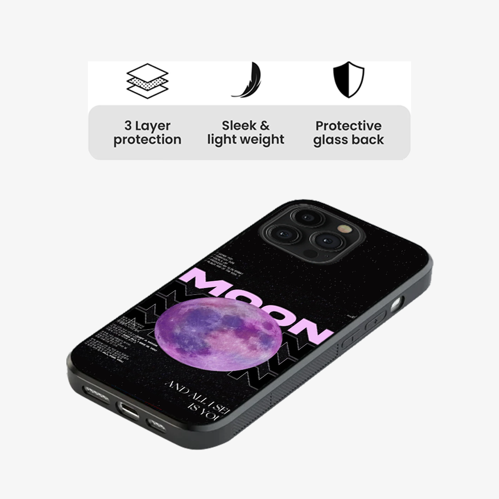 You and the Moon Phone Case
