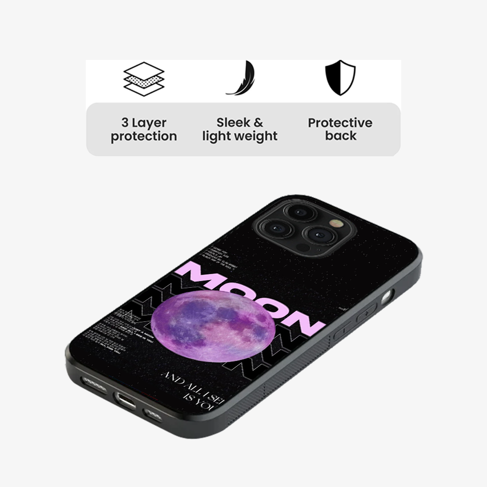 You and the Moon Phone Case