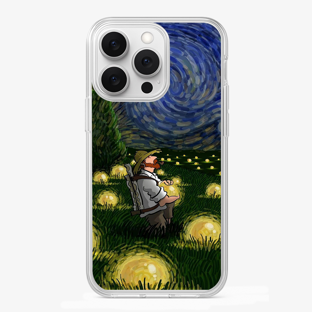 Multiple Paints Phone Case | Van Gogh Glass Case