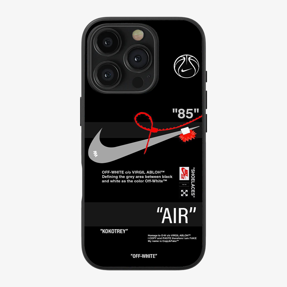 Nike | OffWhite Phone Case Clear Silicone Case