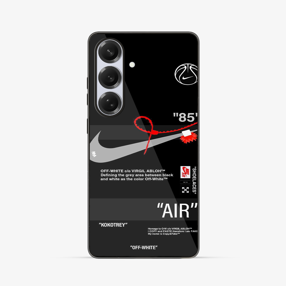 Nike | Nasa OffWhite Samsung Phone Case Glass Case