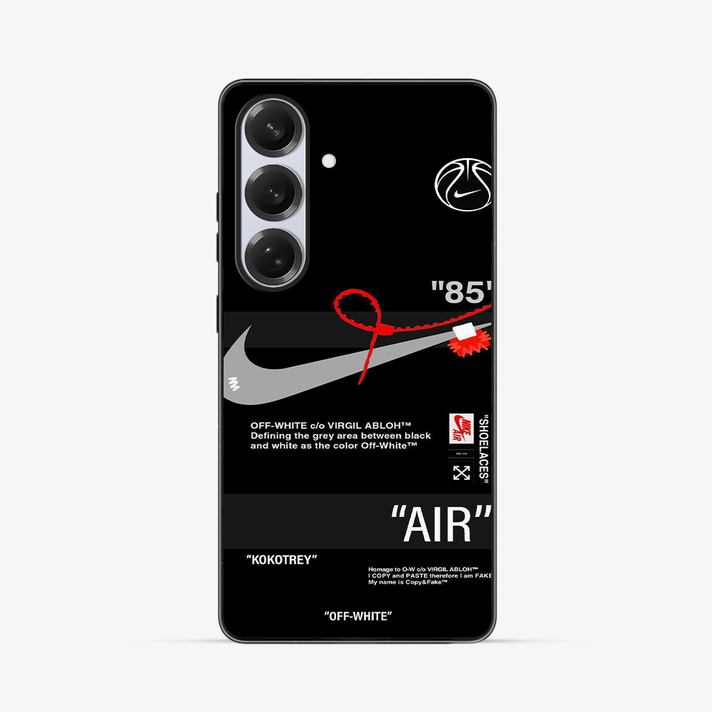Nike | Nasa OffWhite Samsung Phone Case Clear Silicone Case