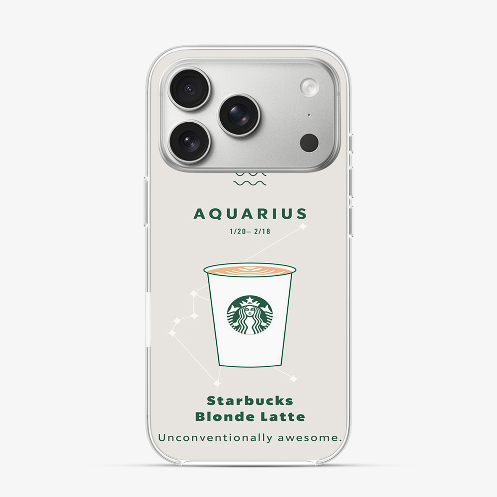 Aqaurius | Starbucks iPhone 17 Pro Max Case