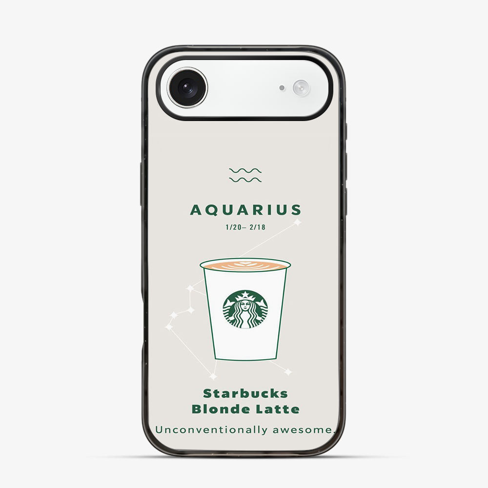 Aqaurius | Starbucks iPhone Air Case
