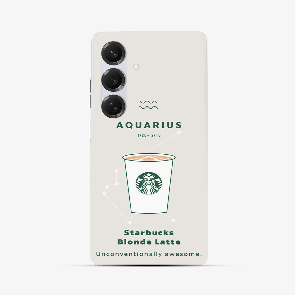 Aqaurius Samsung Phone Case | Starbucks Tough Double Layer