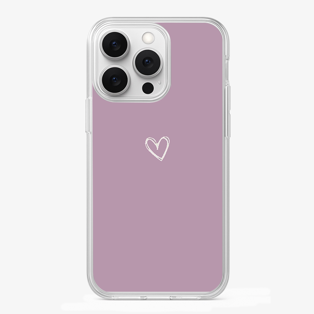 Pink Heart Phone Case Glass Case