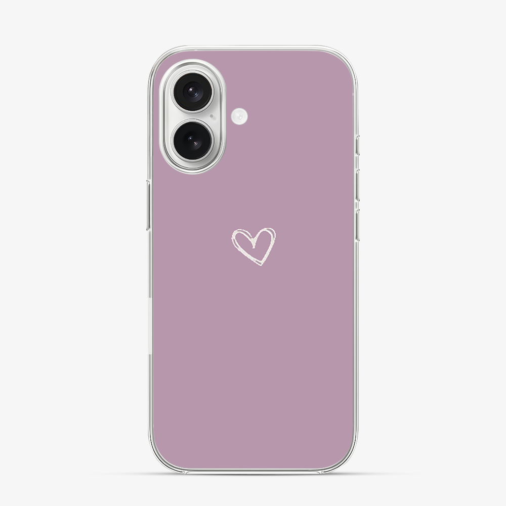 Pink Heart iPhone 17 Case