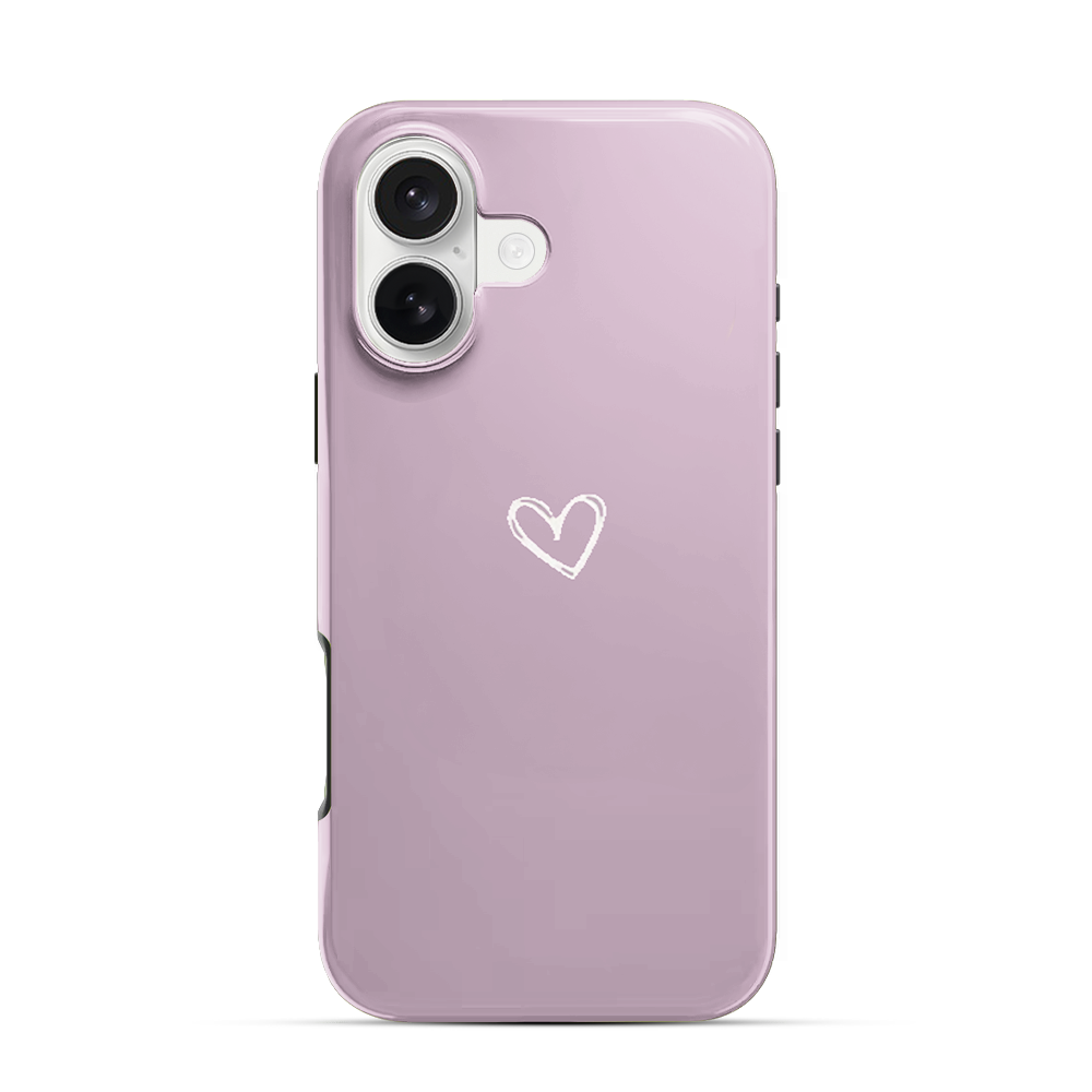 Pink Heart iPhone 17 Case