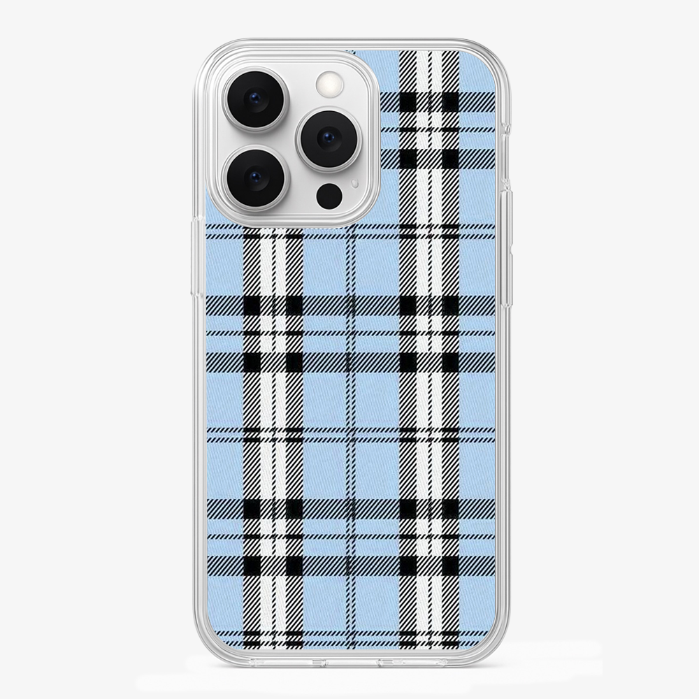 Plaid | Blue Phone Case Glass Case