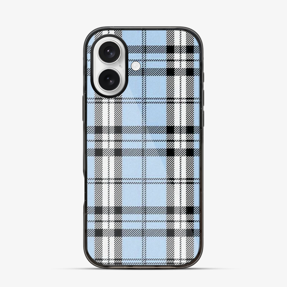 Plaid | Blue iPhone 16 Case