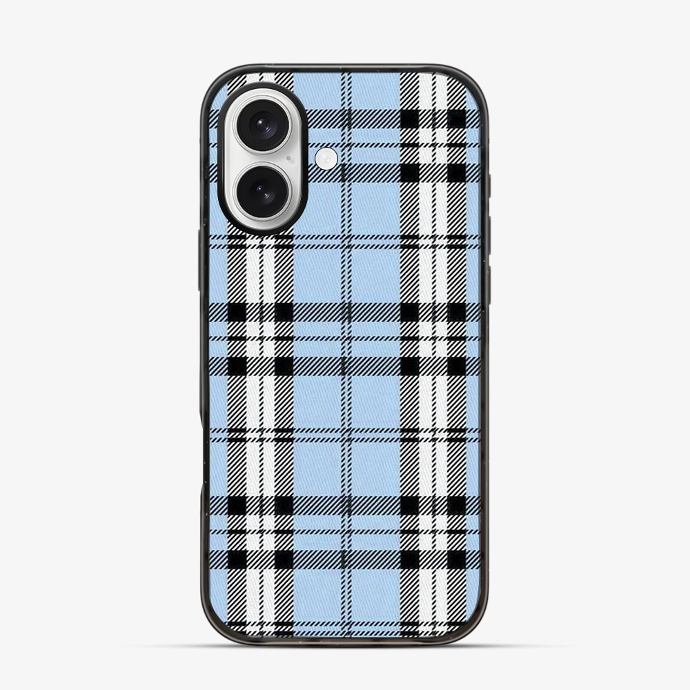 Plaid | Blue iPhone 16 Case