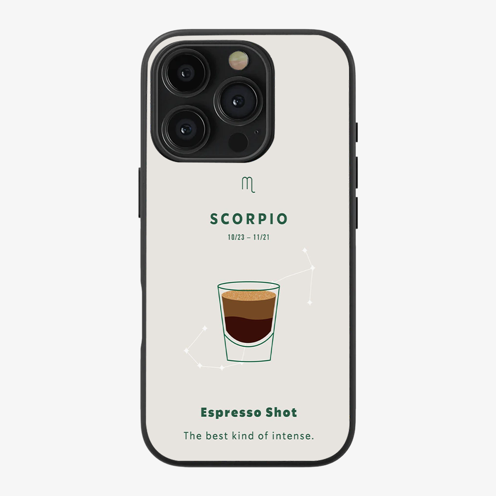 Scorpio Phone Case | Starbucks Clear Silicone Case