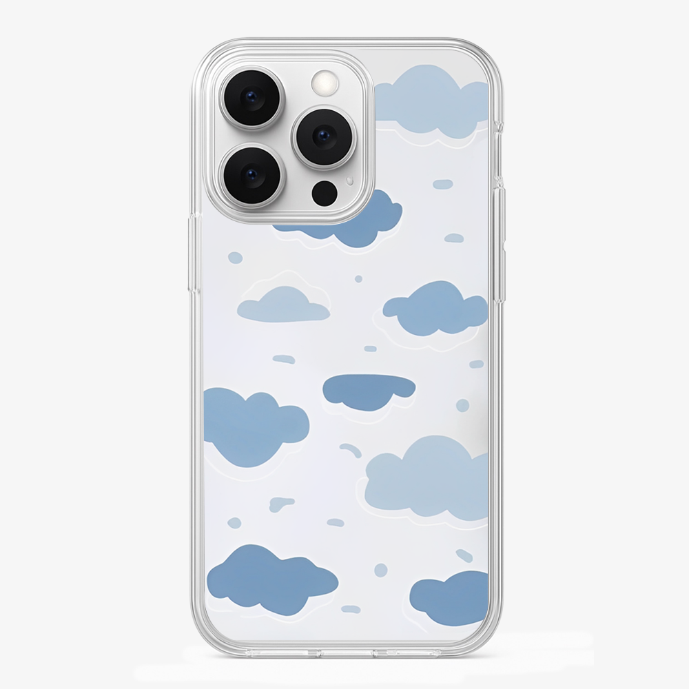 Shadow Clouds Phone Case Glass Case