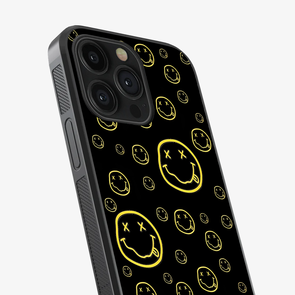 Smiley Black Phone Case