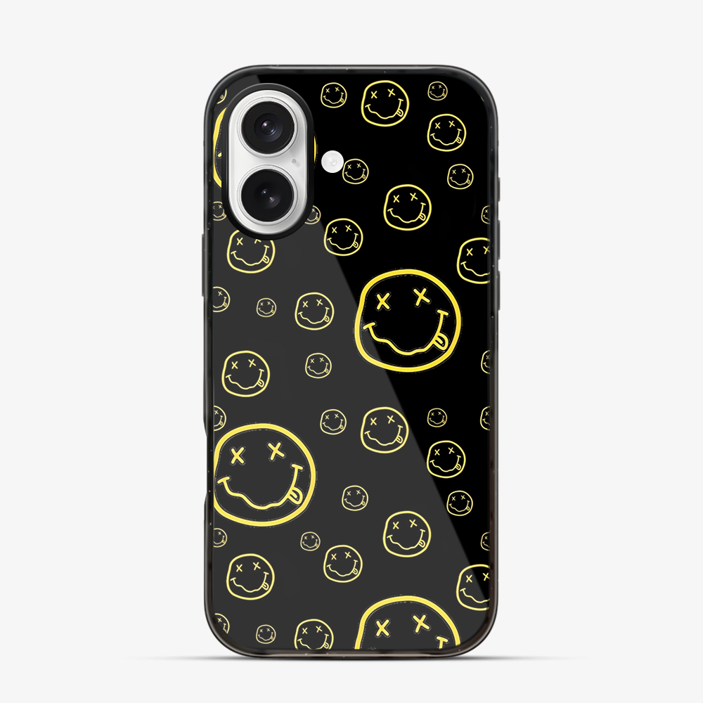 Smiley Black iPhone 17 Case