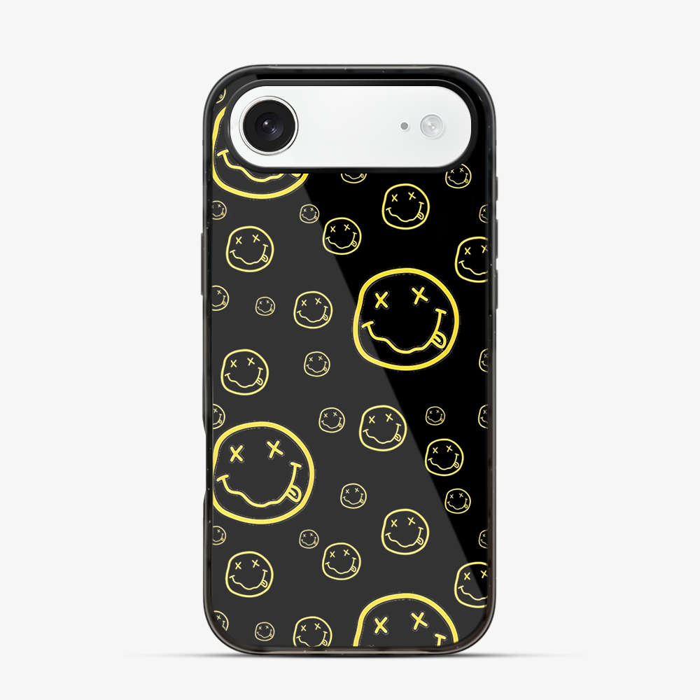 Smiley Black iPhone Air Case