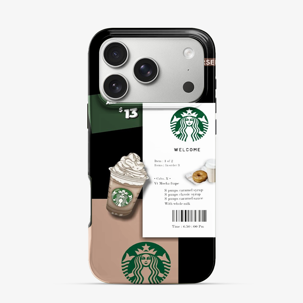 Starbucks Love Yourself iPhone 17 Pro Max Case