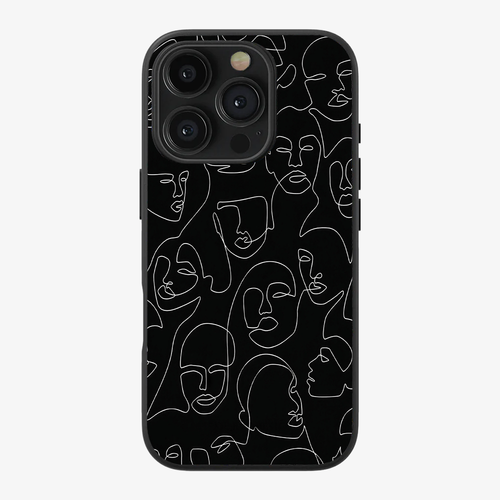 Art Design Phone Case | Two Clear Silicone Case