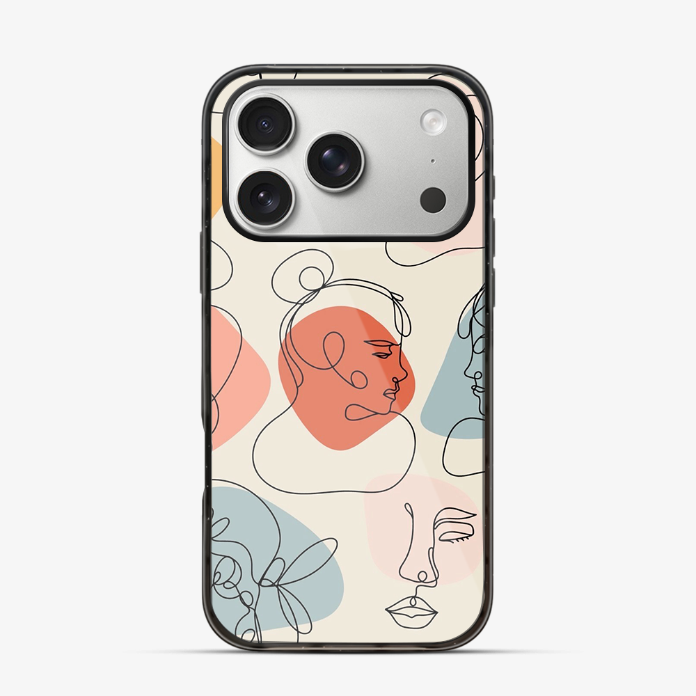 Art Design Face iPhone 17 Pro Max Case