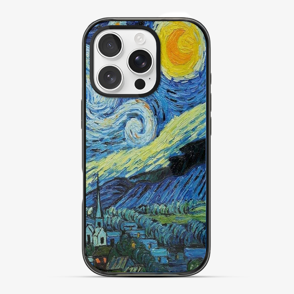 The Starry Night's - Vincent VanGogh Phone Case Anti Yellow Silicone Case