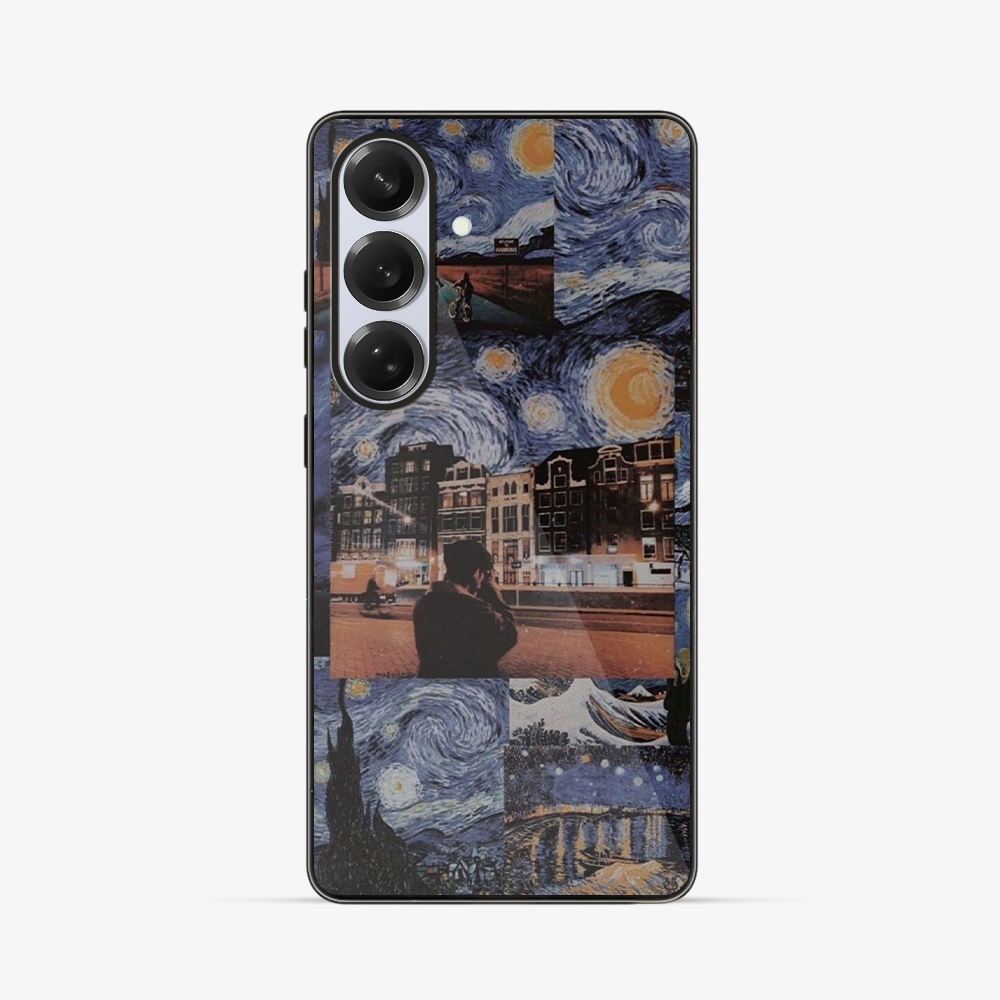 Under Starry Night Samsung Phone Case Glass Case