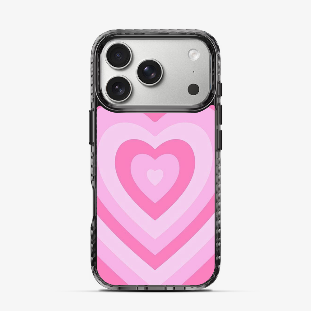 Y2K Pink Hearts iPhone 17 Pro Max Case
