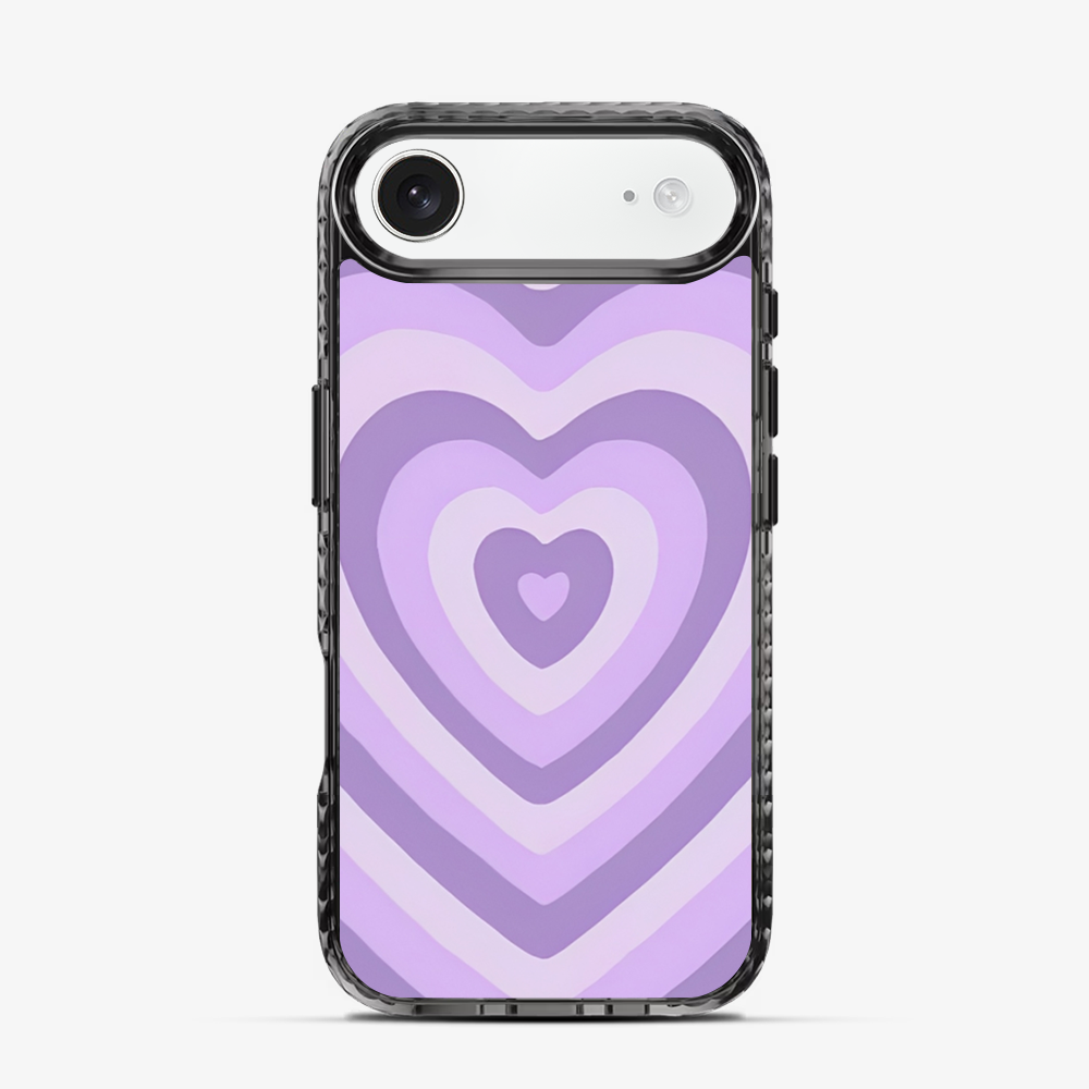 Y2K Purple Hearts iPhone Air Case