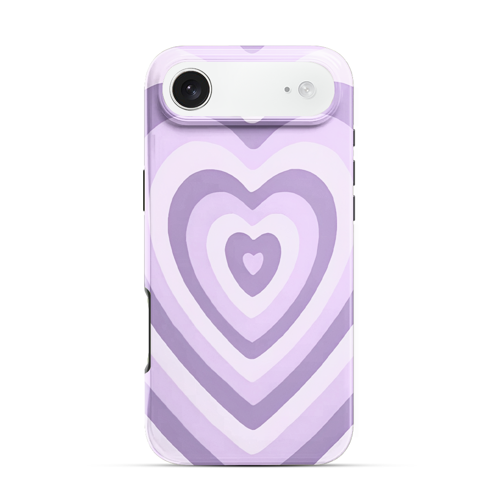 Y2K Purple Hearts iPhone Air Case