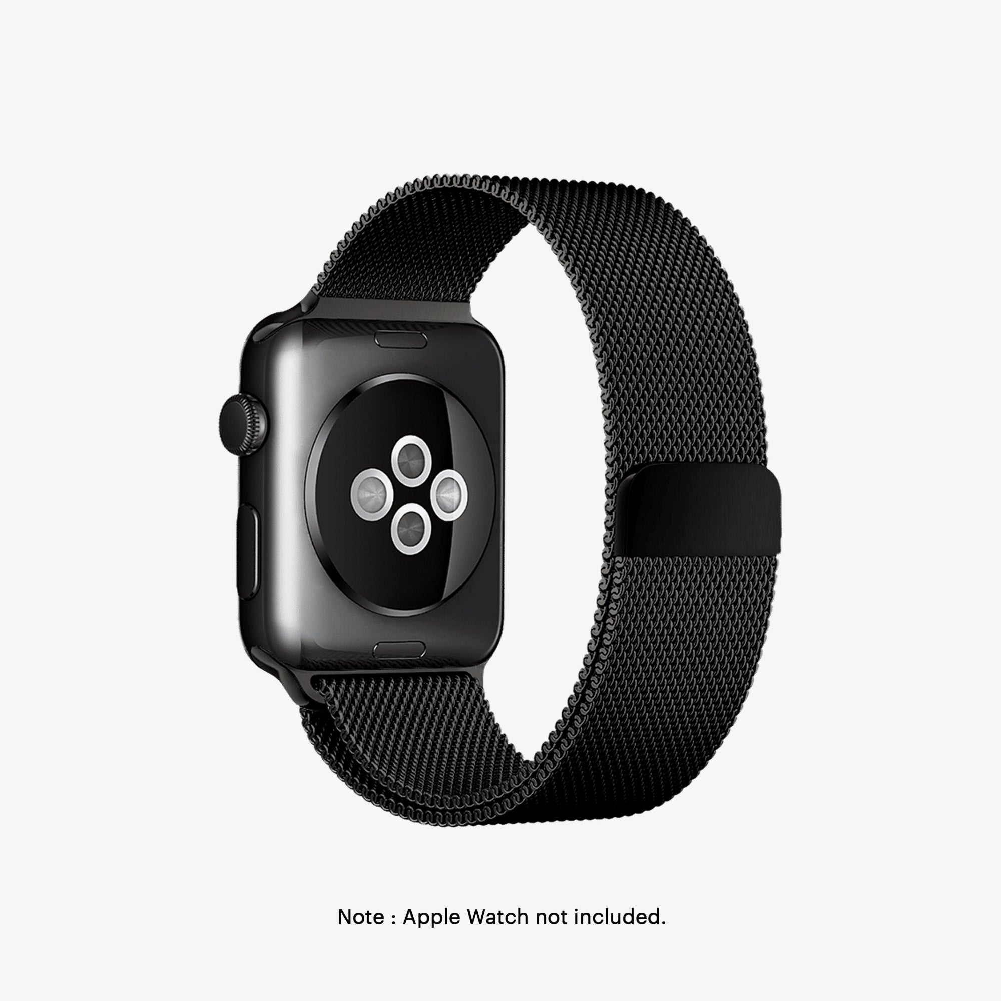 Space Black Magnetic Milanese Loop WatchBand