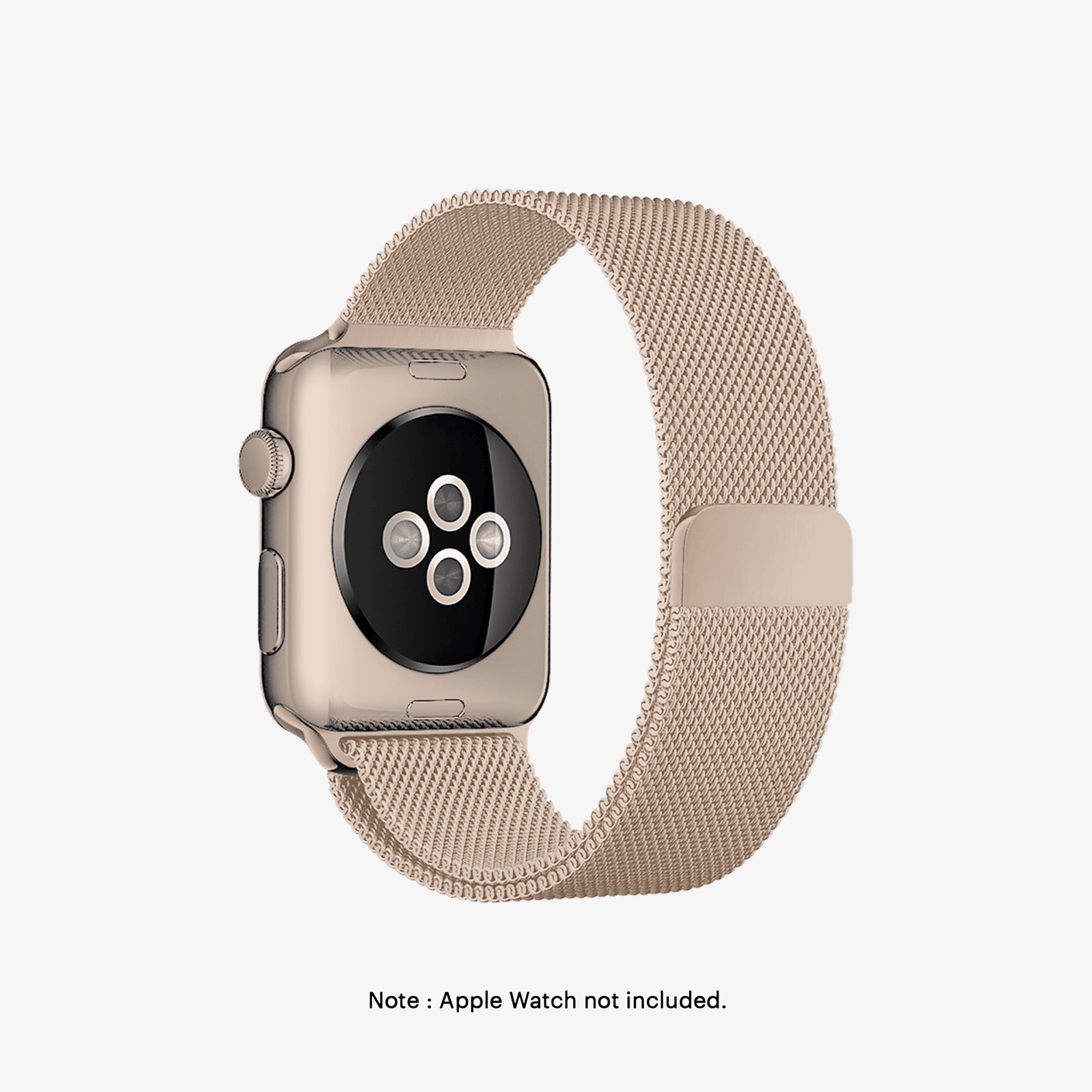 Gold Toned Magnetic Milanese Loop WatchBand