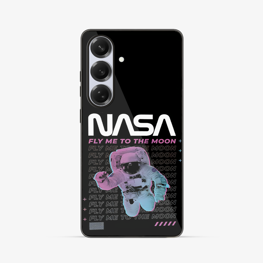 Fly Me To The Moon x Nasa Samsung Phone Case Glass Case