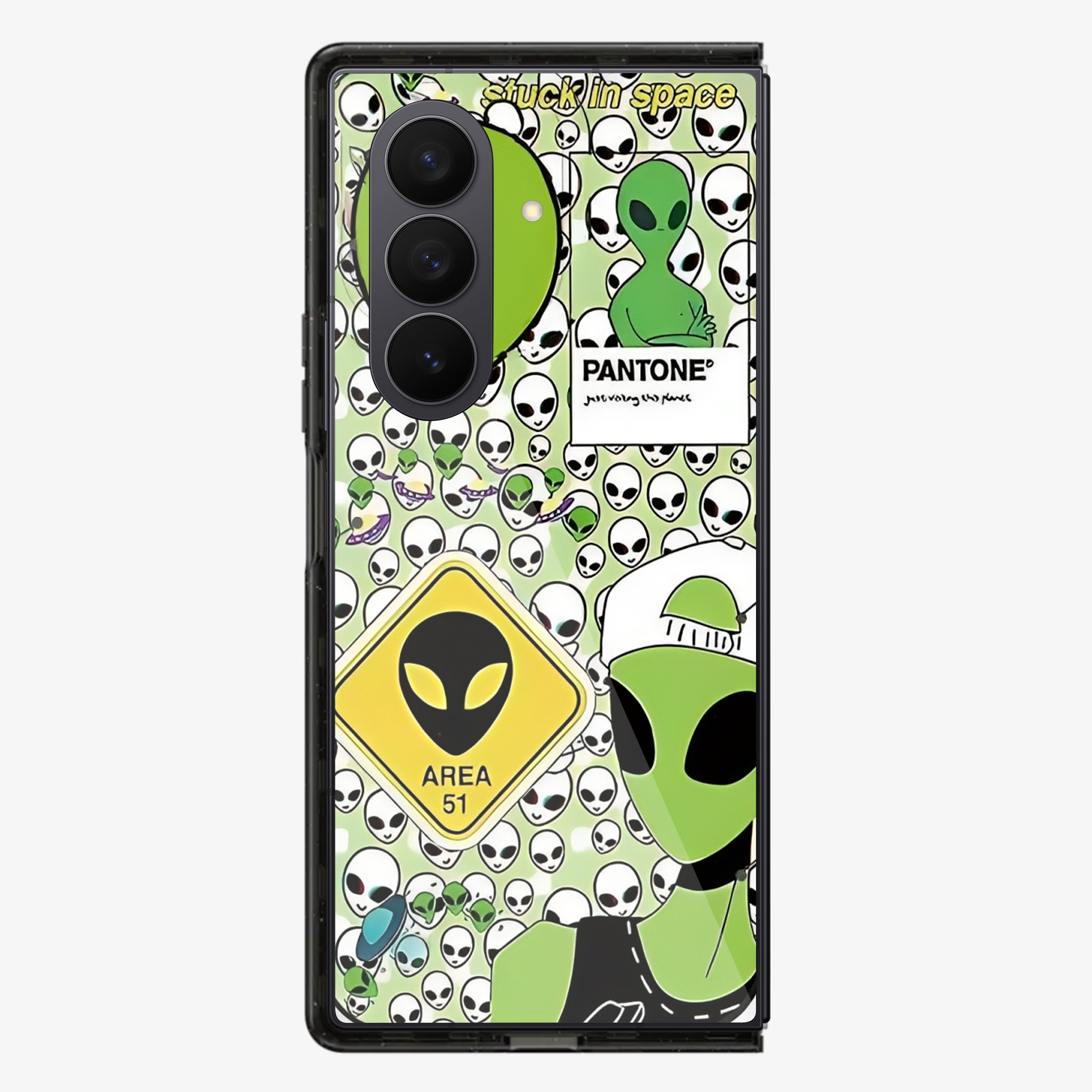 Stuck In Space Samsung Z Fold Phone Case