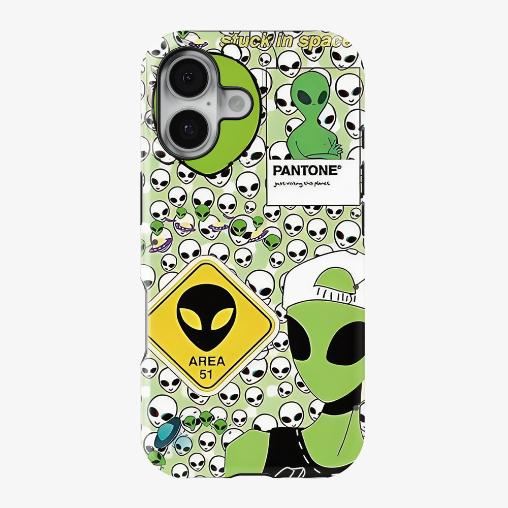Stuck In Space Phone Case