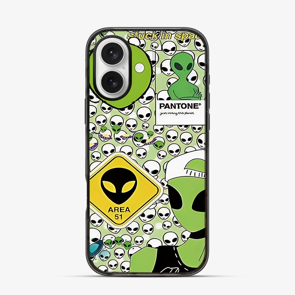 Stuck In Space iPhone 16 Case