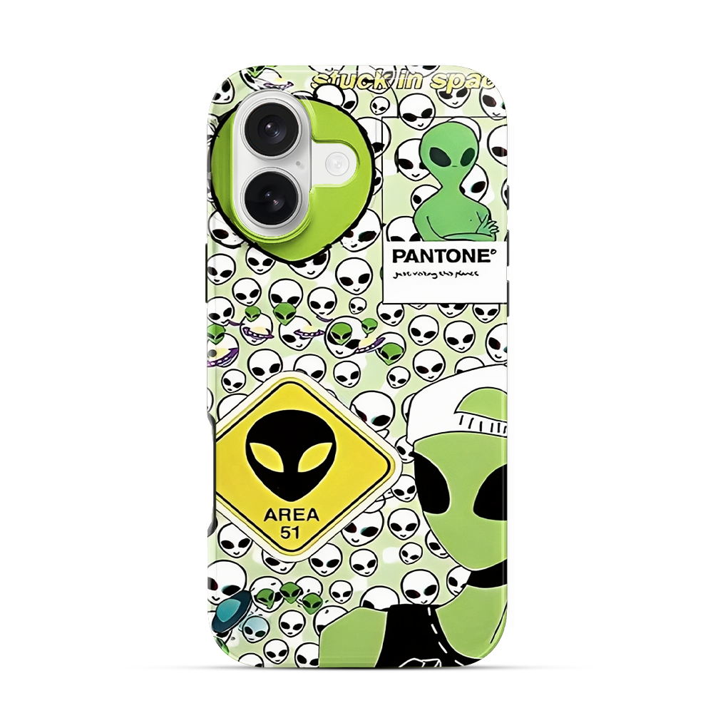 Stuck In Space iPhone 16 Case