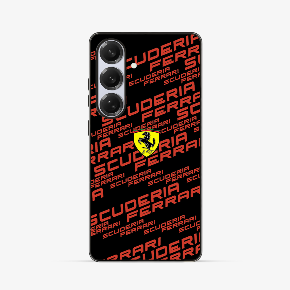Scuderia Ferrari Samsung Phone Case Clear Silicone Case