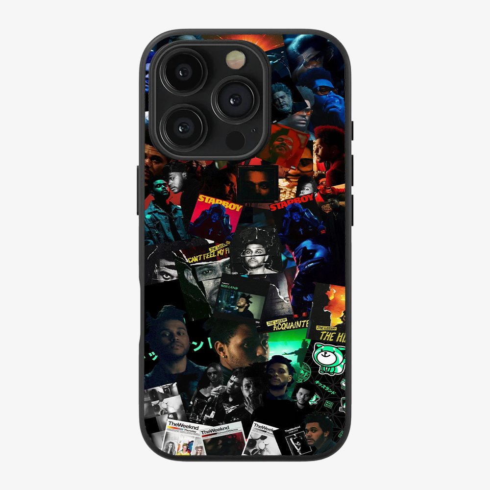 The Weeknd Phone Case | Two Clear Silicone Case