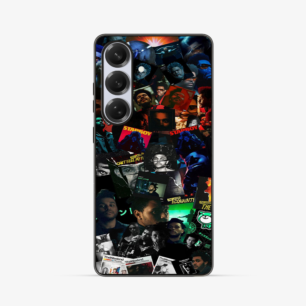 The Weeknd Samsung Phone Case | Two Clear Silicone Case