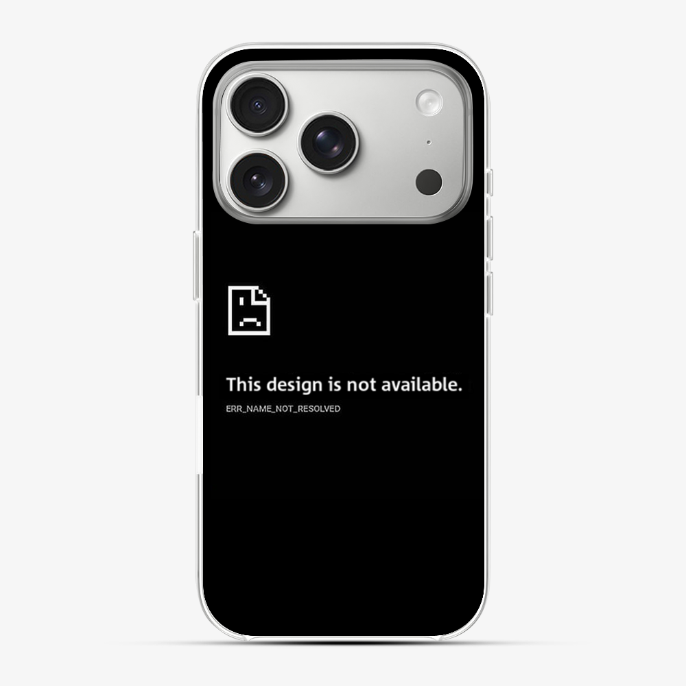 Design Not Found Phone Case