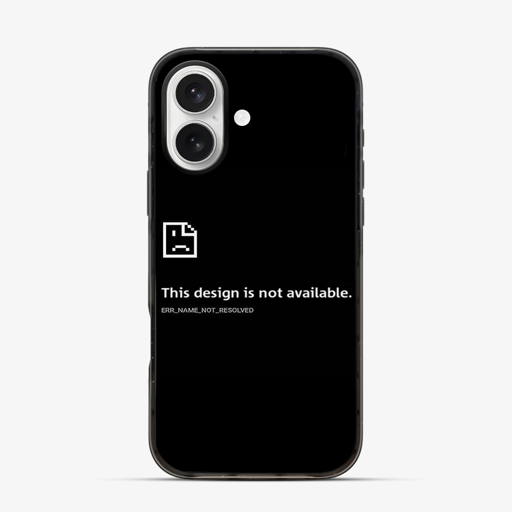 Design Not Found iPhone 17 Case